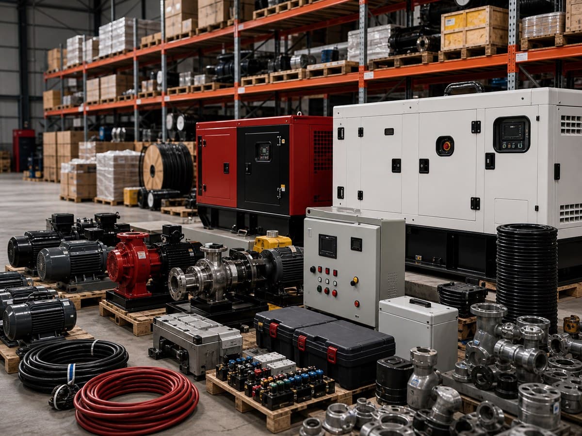 Generators And Electromechanical Equipment supply materials and equipment
