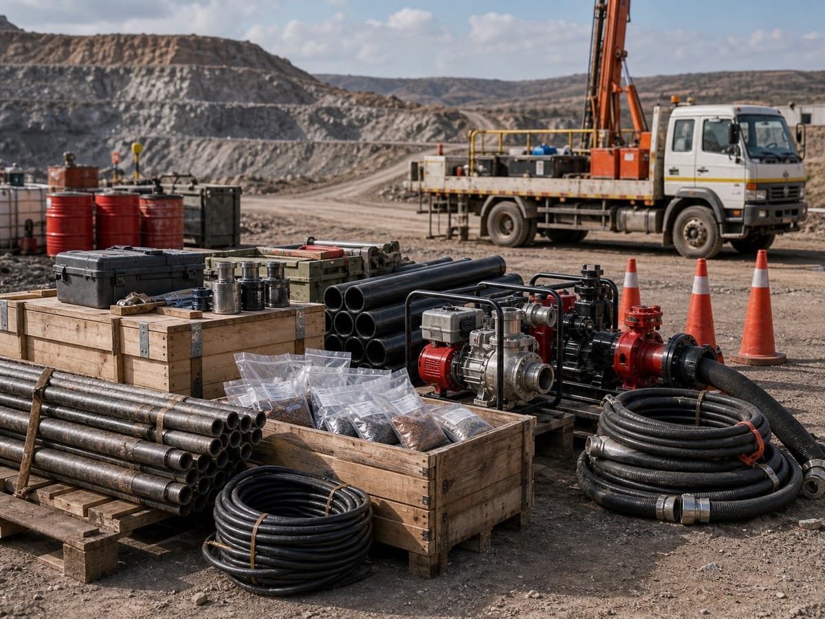 Mining And Resource Operations supply materials and equipment